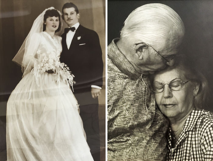 This couple passed away holding hands after 69 years of marriage