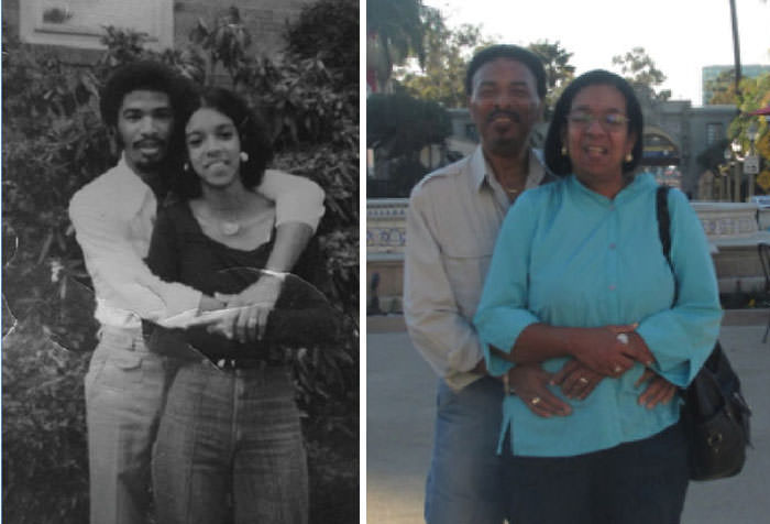A couple together from 1975 – 2015.