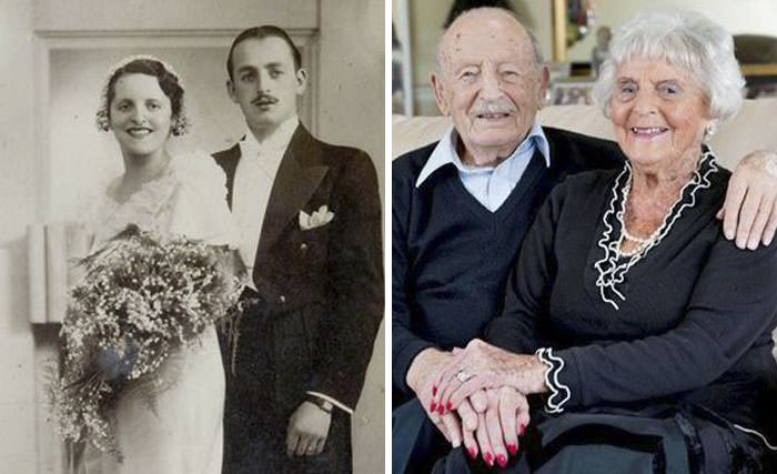 This couple celebrated their oak anniversary - 80 years in marriage