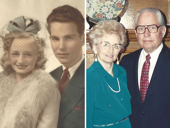 After spending 74 years together Leonard and Hazel Cherry passed away within hours of each other