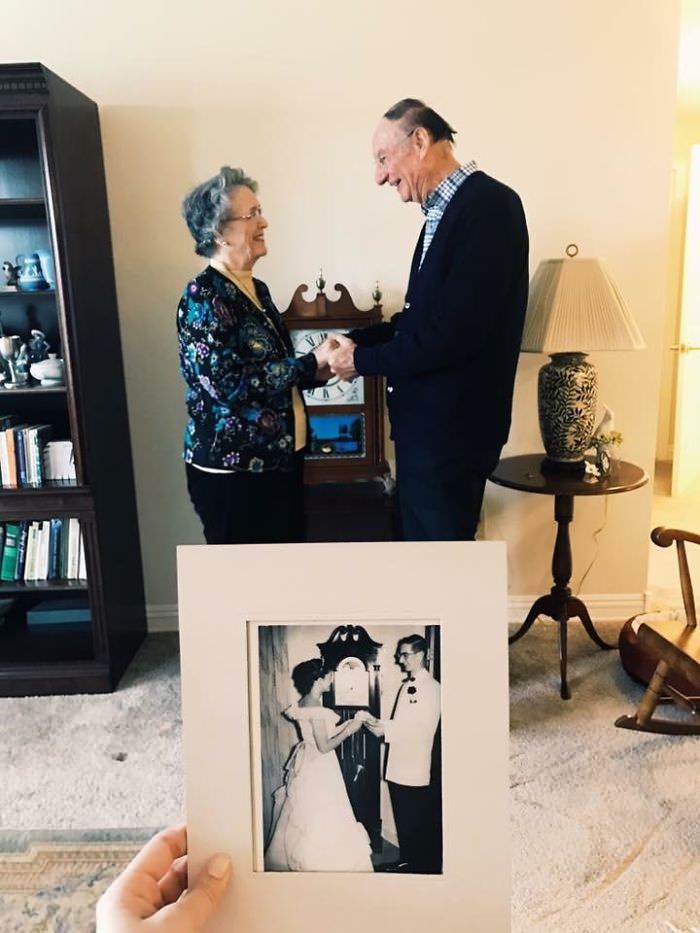 Both 81 and widowed, women just married her prom date after starting to speak again 64 years later