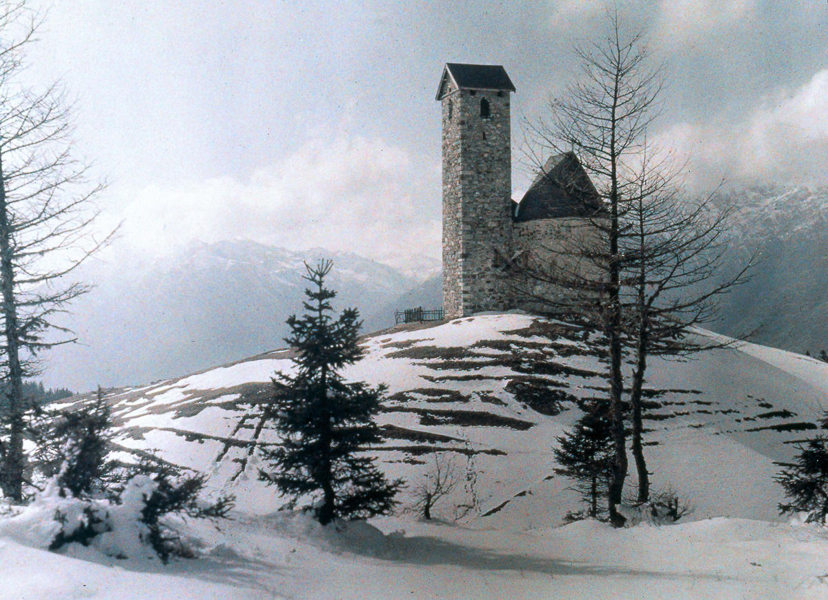 Snowy mountains. 1915