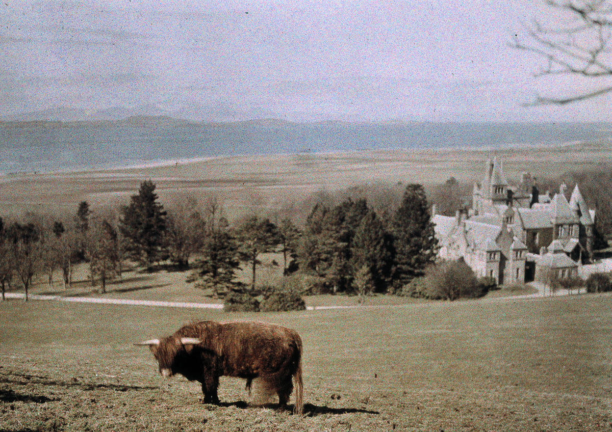 Highland Castle, Scotland.c. 1920