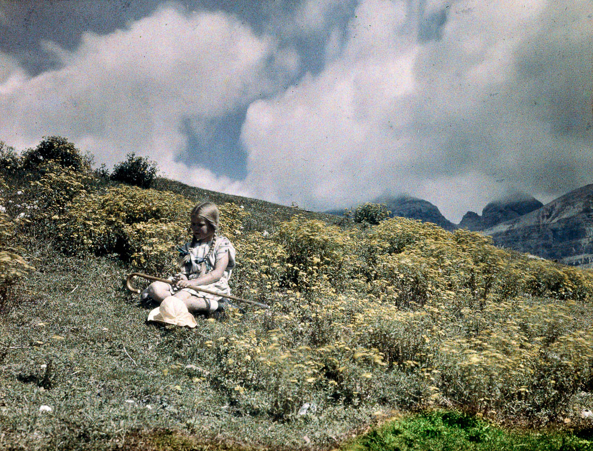 Eva at Mount Spinale. 1925
