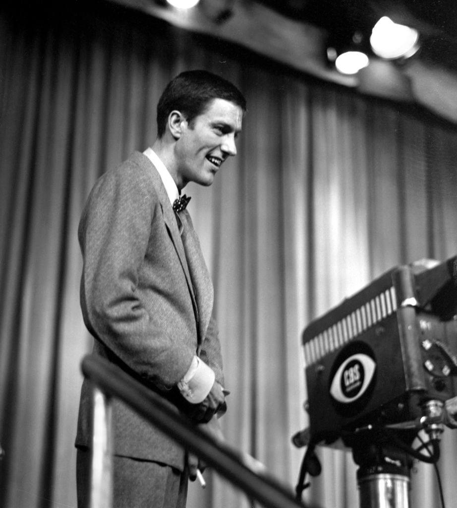 Dick Van Dyke at CBS studio, 1957.