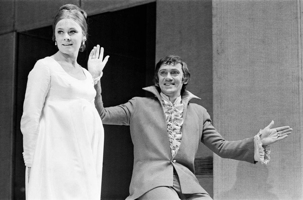 Judi Dench and Barrie Ingham star in A Winters Tale, 1969.