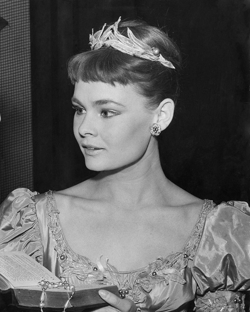 Judi Dench at the Old Vic, London, 15th September 1957.