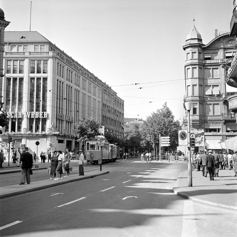 Oscar Weber department store, Bahnhofstrasse, Zürich, circa 1950
