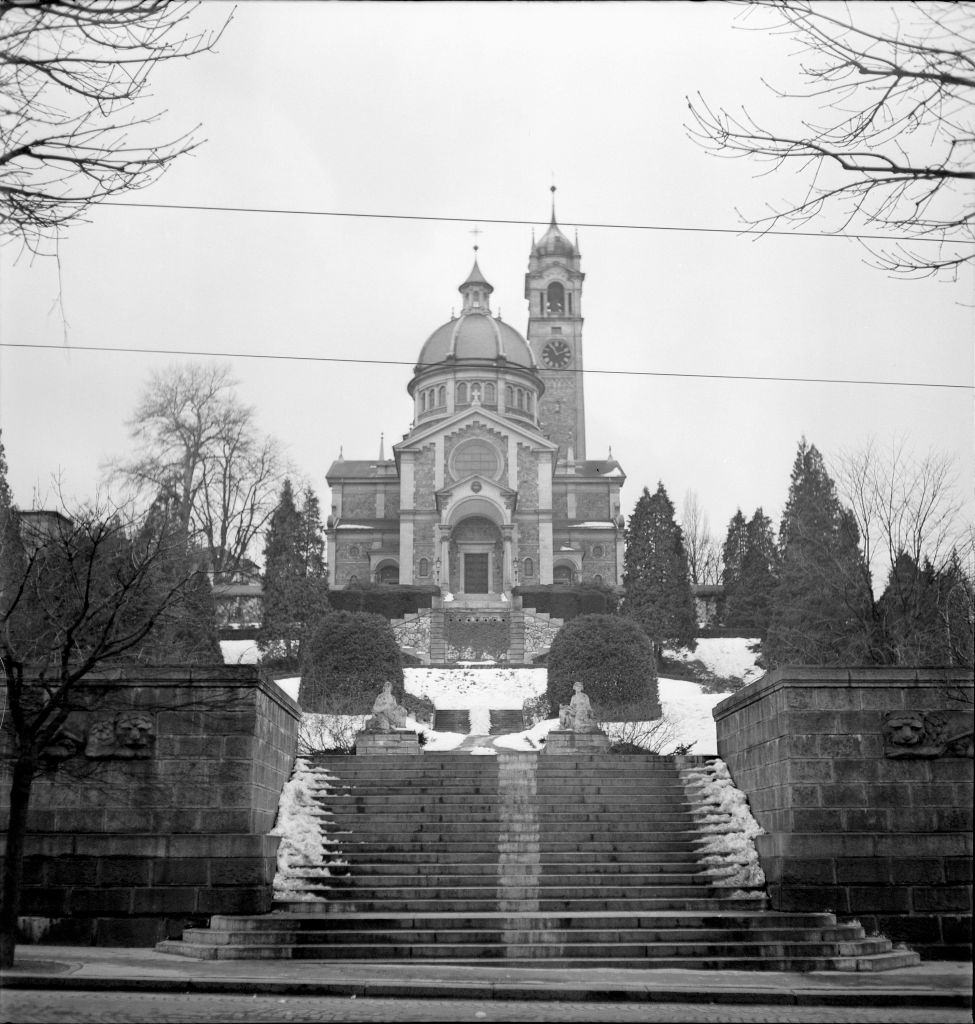 Zurich Enge Church, 1950.