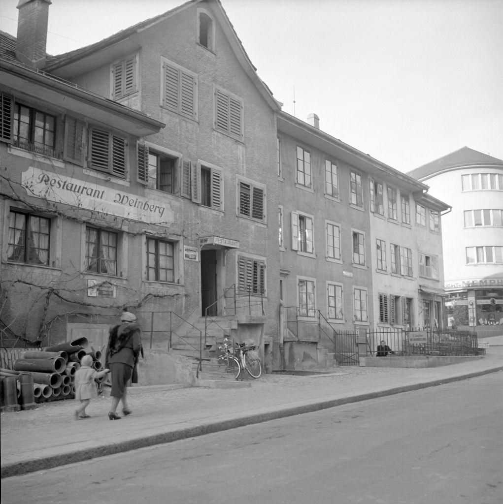 Culmannstrasse, Zurich, 1951.