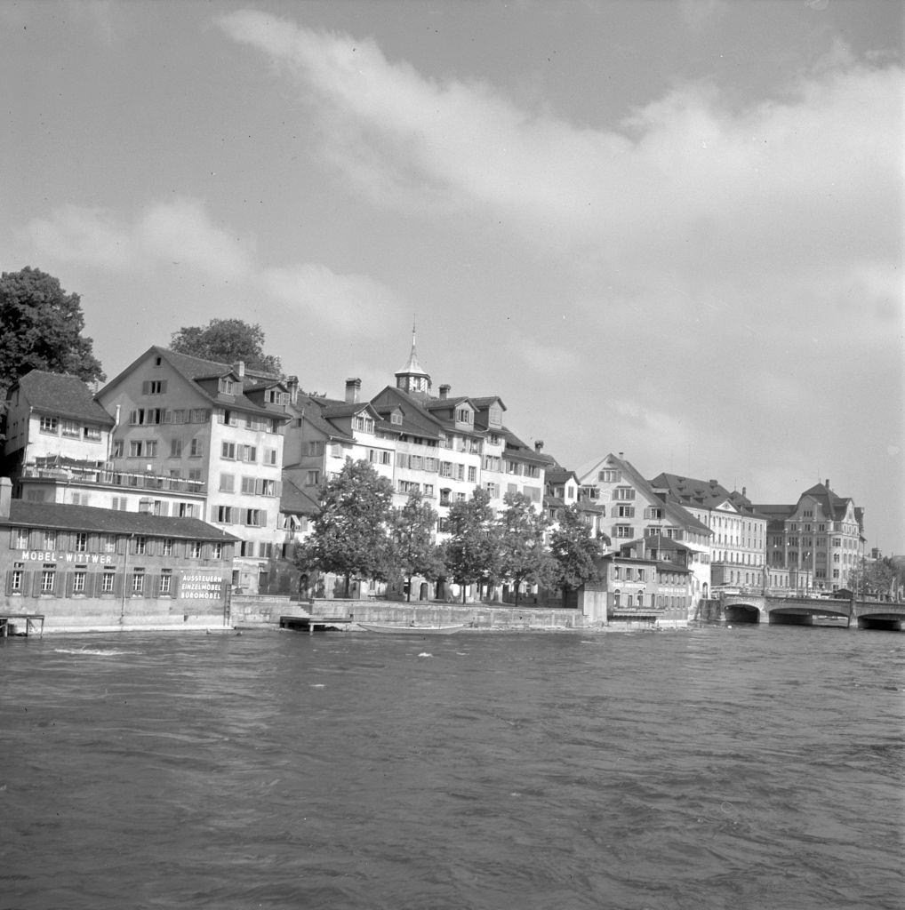 Schipfe in Zürich, 1951