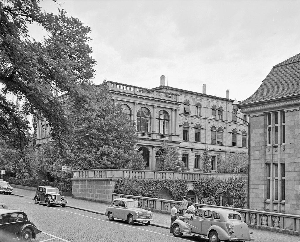 Cantonal Eye Clinic, Zurich, 1952.