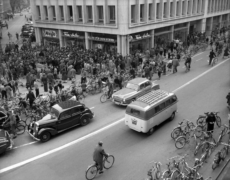 Fein Kaller store in Zürich, 1954