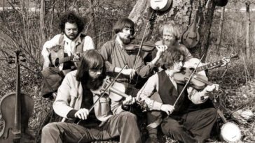 Danish Folk band Orfovs 1970s