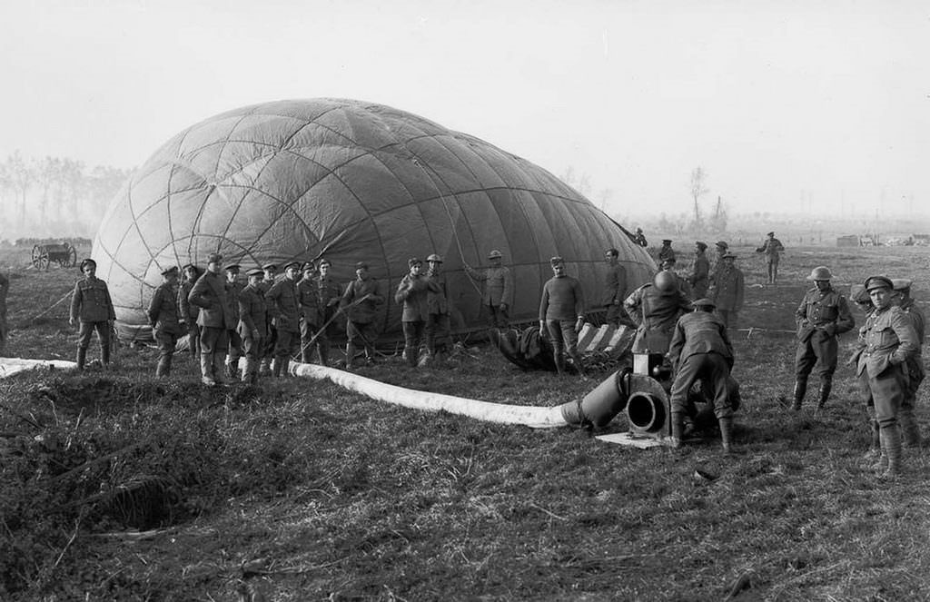 Military Observation Balloons of WWI: Before Satellites And Drones, these Hot Air Balloons Were Used For Surveillance