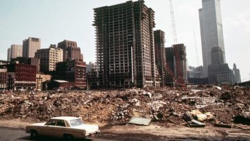 Dirty and polluted New York City 1970s