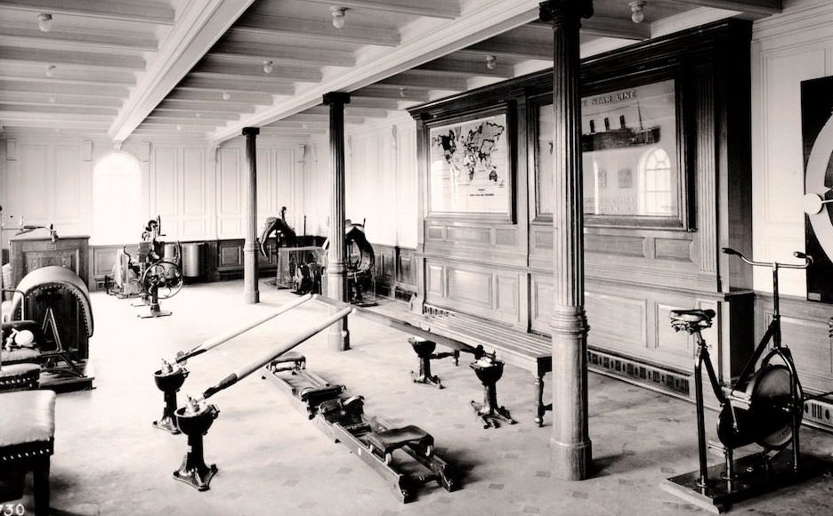 What Working Out Look Like in The Ocean Liners from The Golden Age of Ocean Cruising