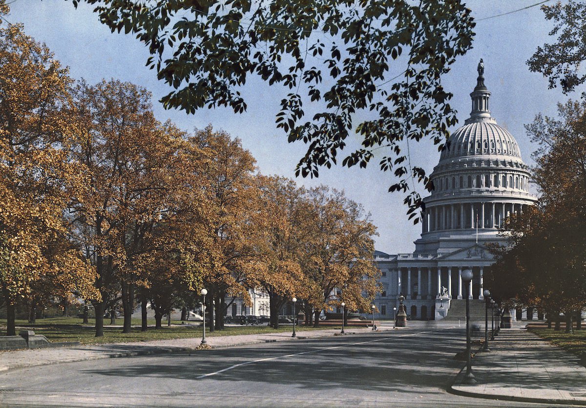 Amazing view of the Capitol.