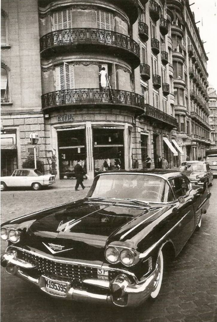 Balmes Street, Diagonal District, Barcelona, 1960s.