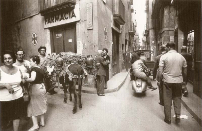 Carrer Escudellers Street 1962