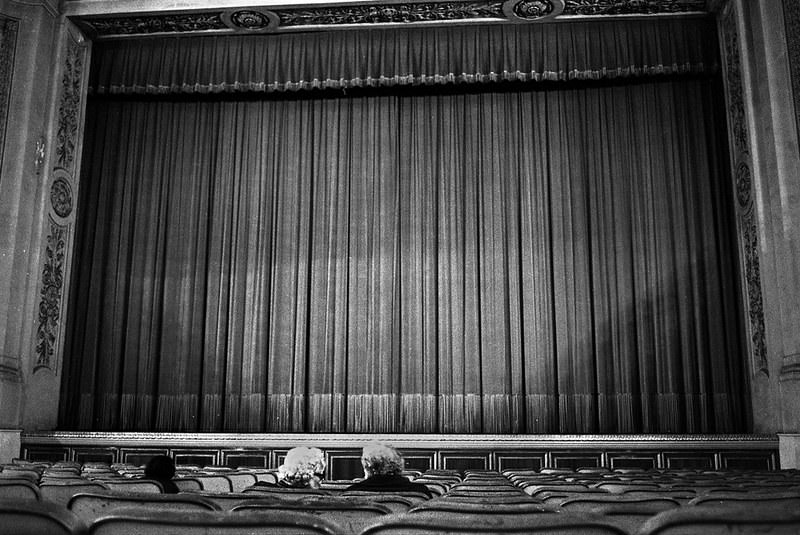 Stage curtains. Barcelona, 1979.