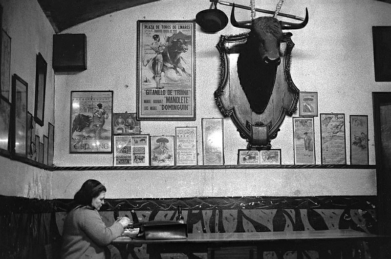 Bar Los Toreros. Barcelona, 1979.