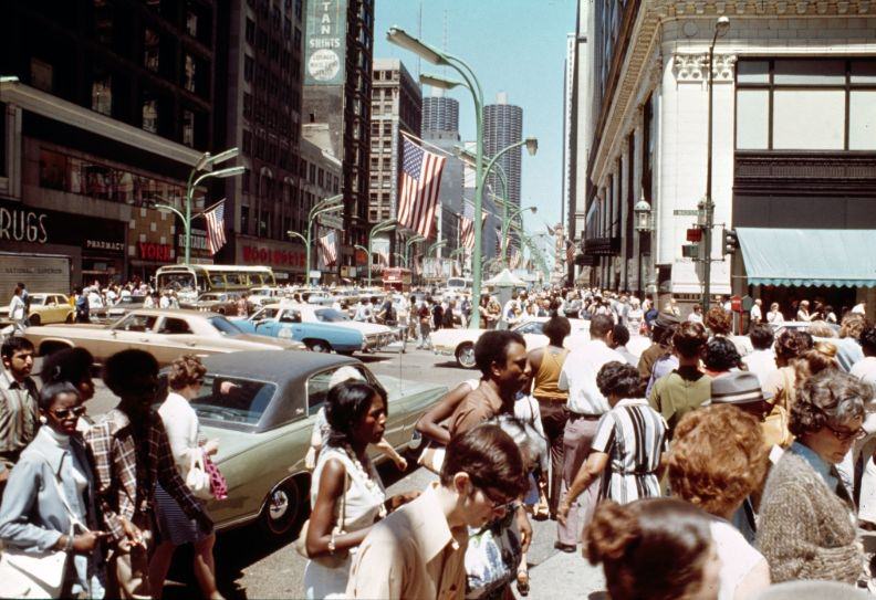 State Street at Madison Street, 1976