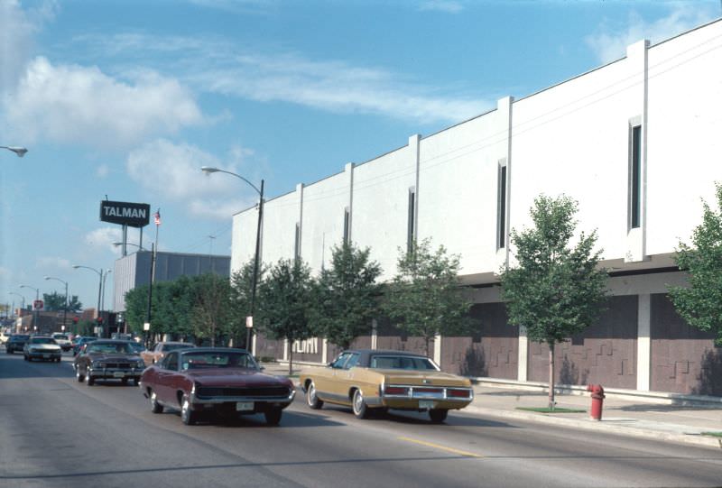 Jackson Park station, at the end of the CTA Jackson Park line, 1977