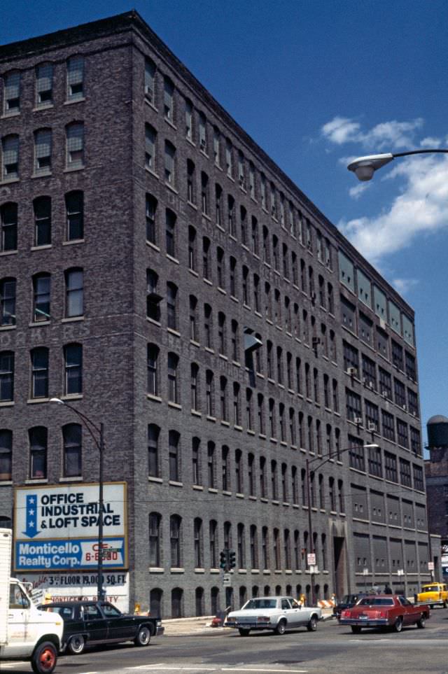 Adlake Building (320 West Ohio Street) located at the northeast corner of the intersection of North Orleans and West Ohio Streets, 1978