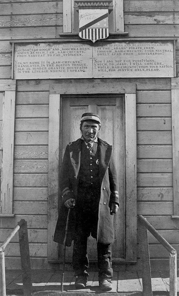 Kah-chuckte, of Killisnoo, Alaska (Chief of Neltusken), 1895.