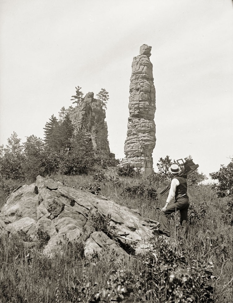 Pillar Rock, Fort Danger, 1860s.