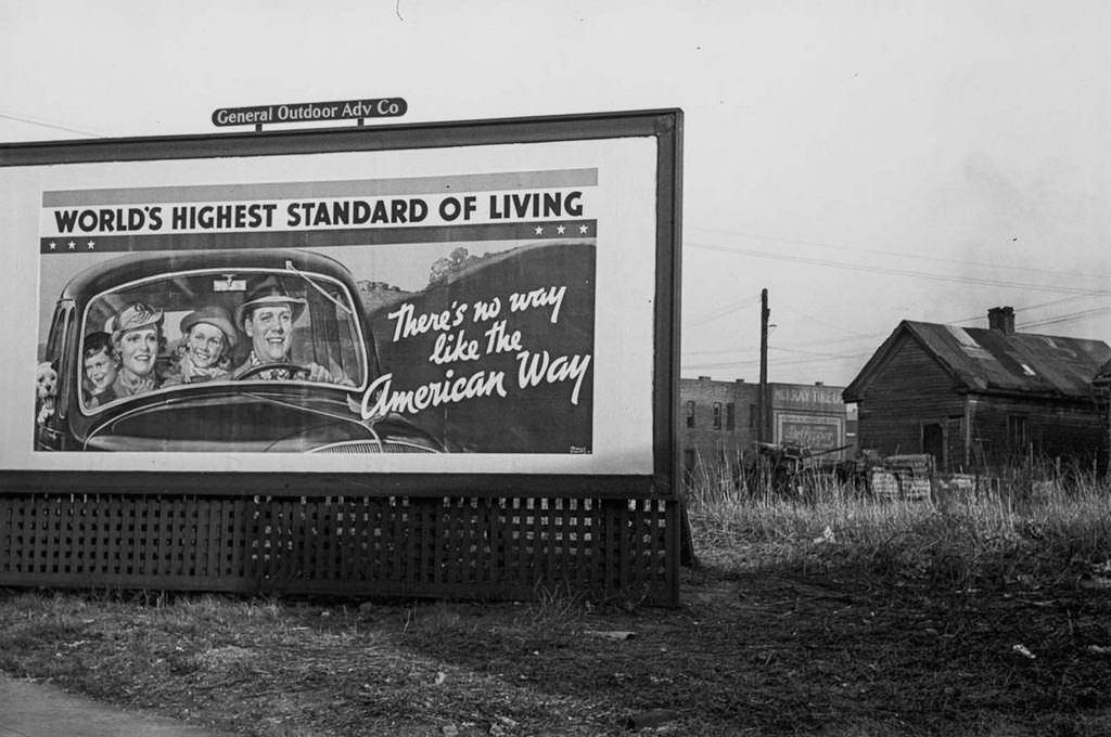 World’s Highest Standard of Living. Birmingham, Alabama. 1937.