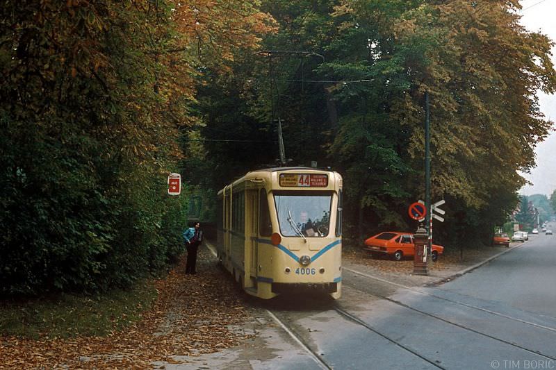 Tervurenlaan. Brussels, 1977