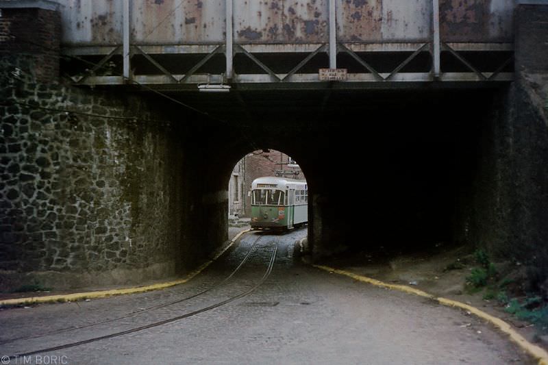 Rue de l'Écluse. Charleroi, 1973