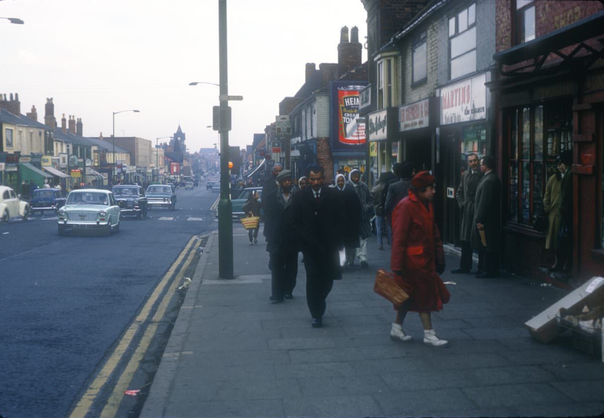 Soho Road near Boulton Road, Handsworth – March 9 1968