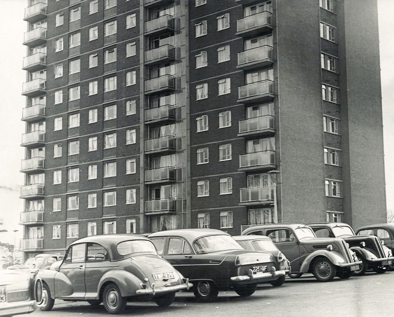 The Lyndhurst Estate in Erdington, in 1963.