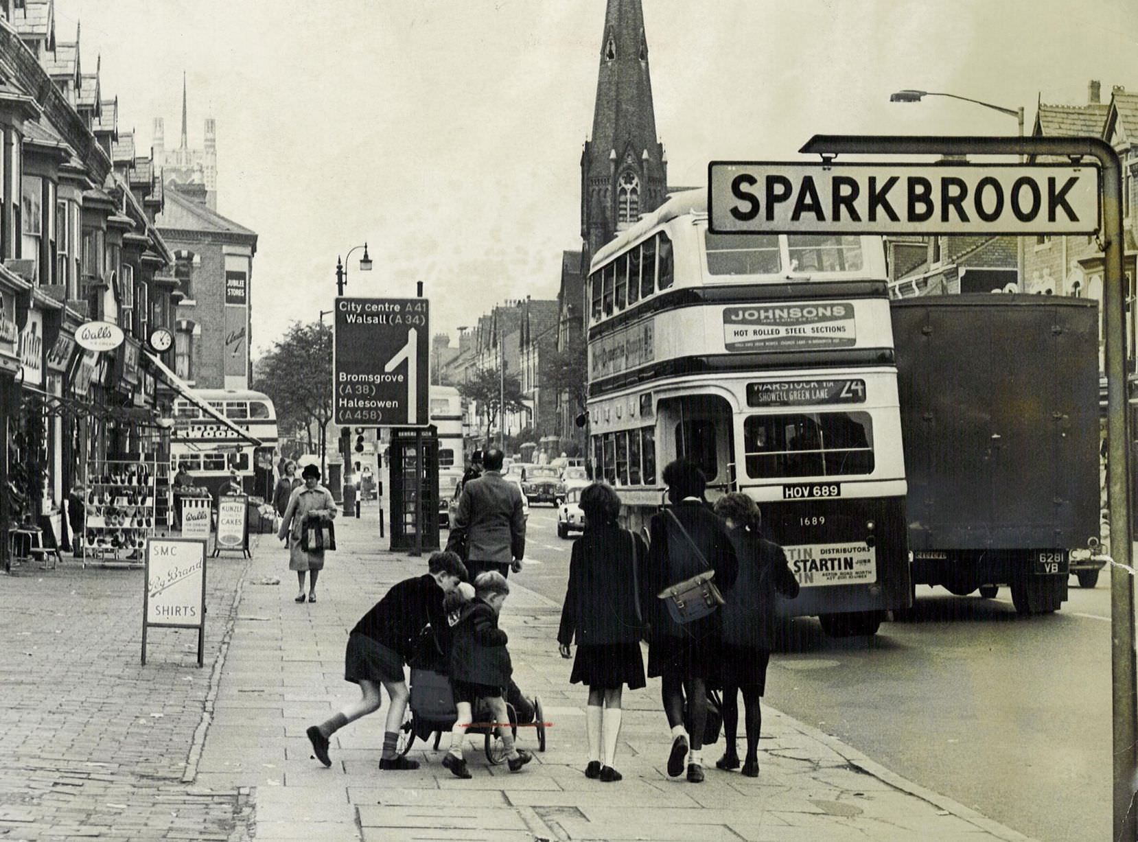 Sparkbrook in 1964.