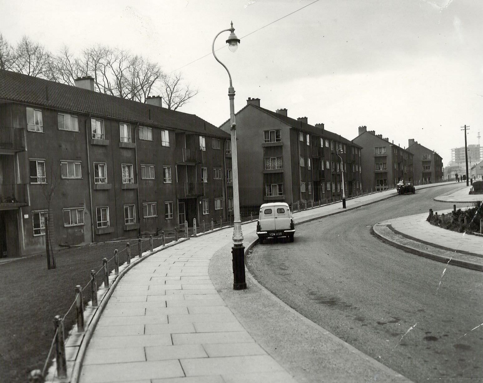 Longfellow Road, Northfield, in 1962.