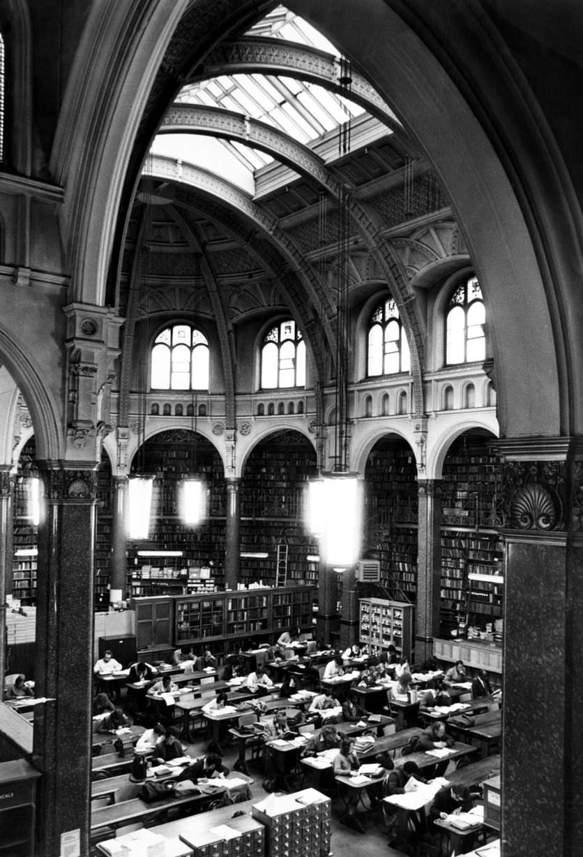 Birmingham Reference Library in Ratcliffe Place, circa 1960.
