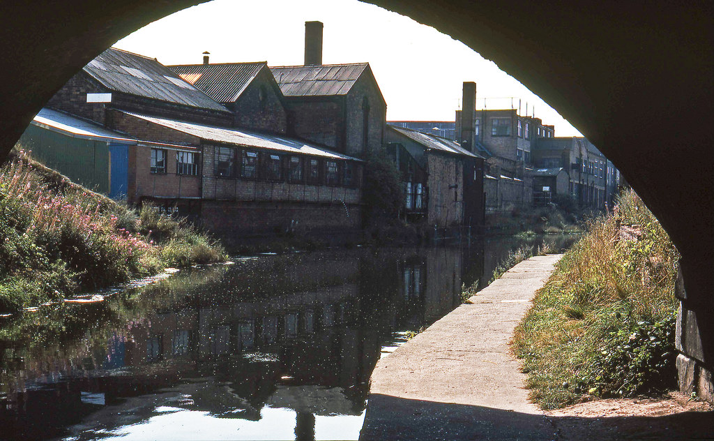 Grand Union canal, Bordesley. Birmingham, 5th September 1981.