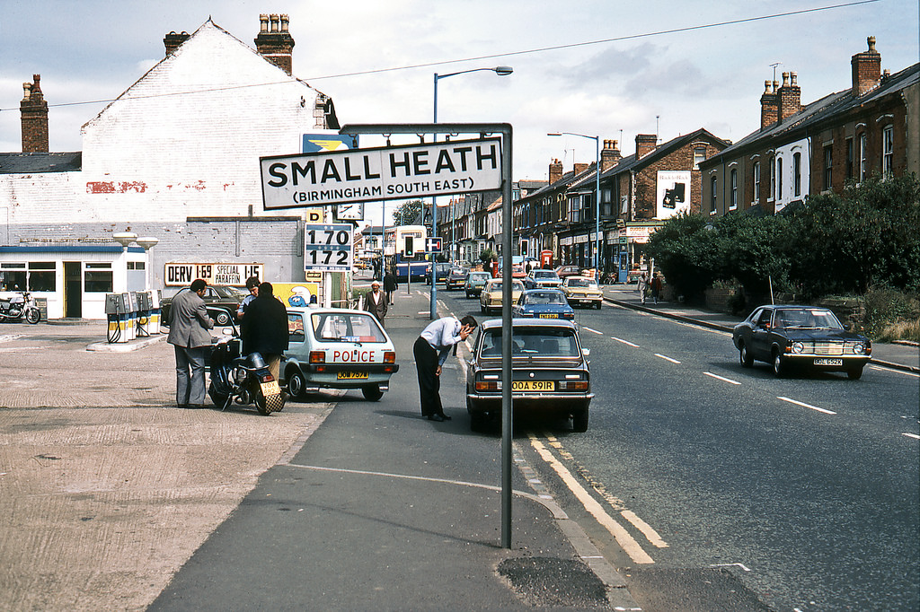 Golden Hillock Road. Birmingham, August 1982