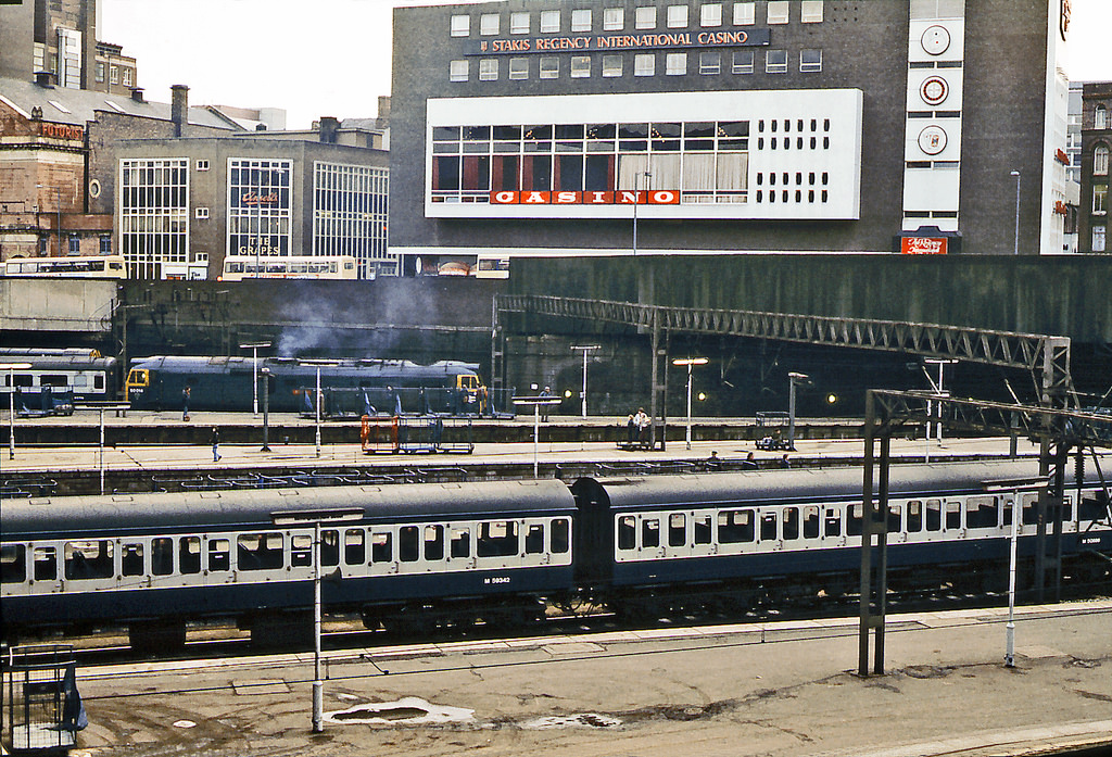 New Street Station. Birmingham, December 1982