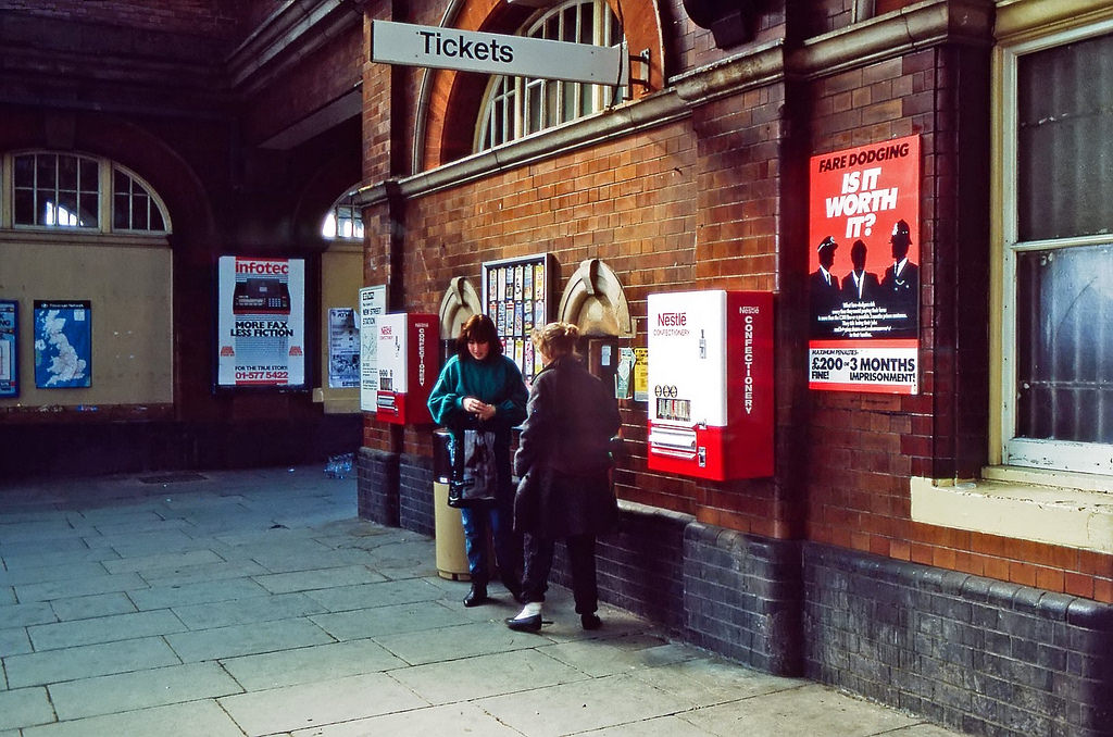 Birmingham Moor Street Station, March 1987