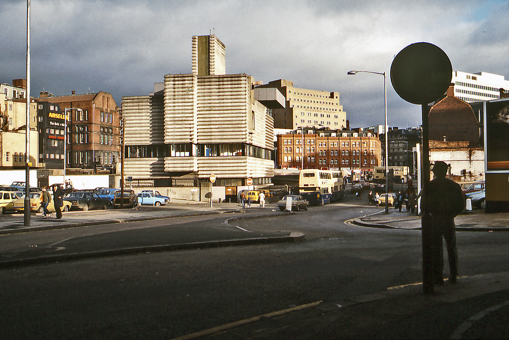 Birmingham New Street Signal Box, December 1983