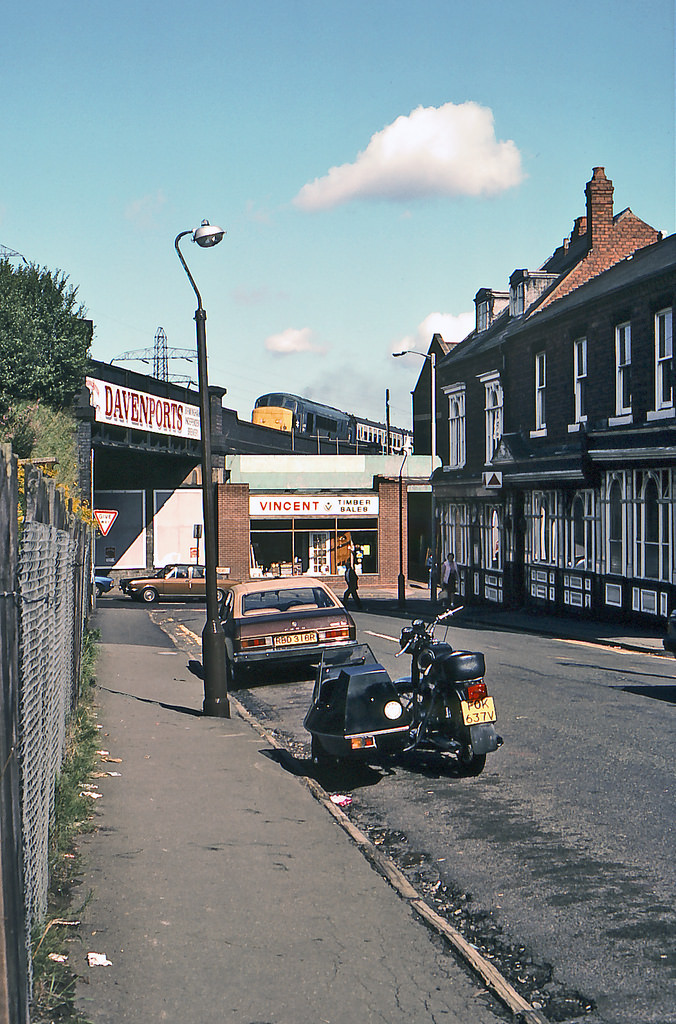 Heeley Road, Selly Oak. Birmingham, August 1982