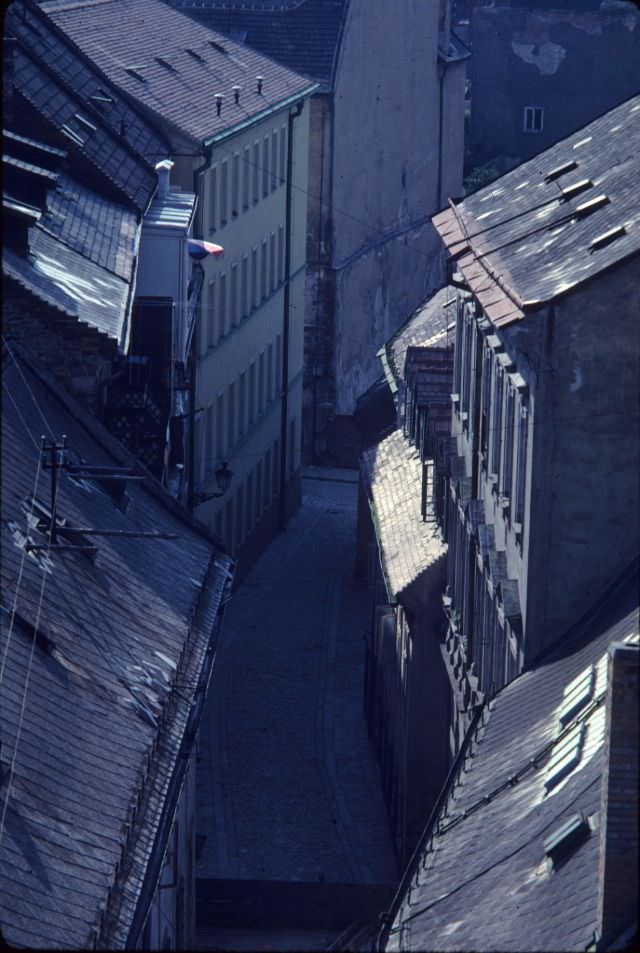 Rooftops in Bratislava, 1979