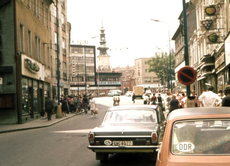 Down town Bratislava, 1975