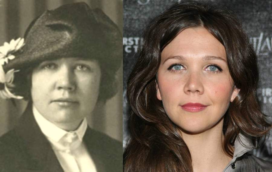 Rose Wilder Lane — the daughter of author Laura Ingalls Wilder — and Maggie Gyllenhaal.