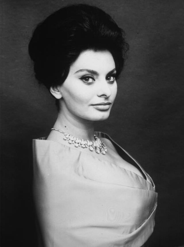 Sophia Loren, New York City, 1958