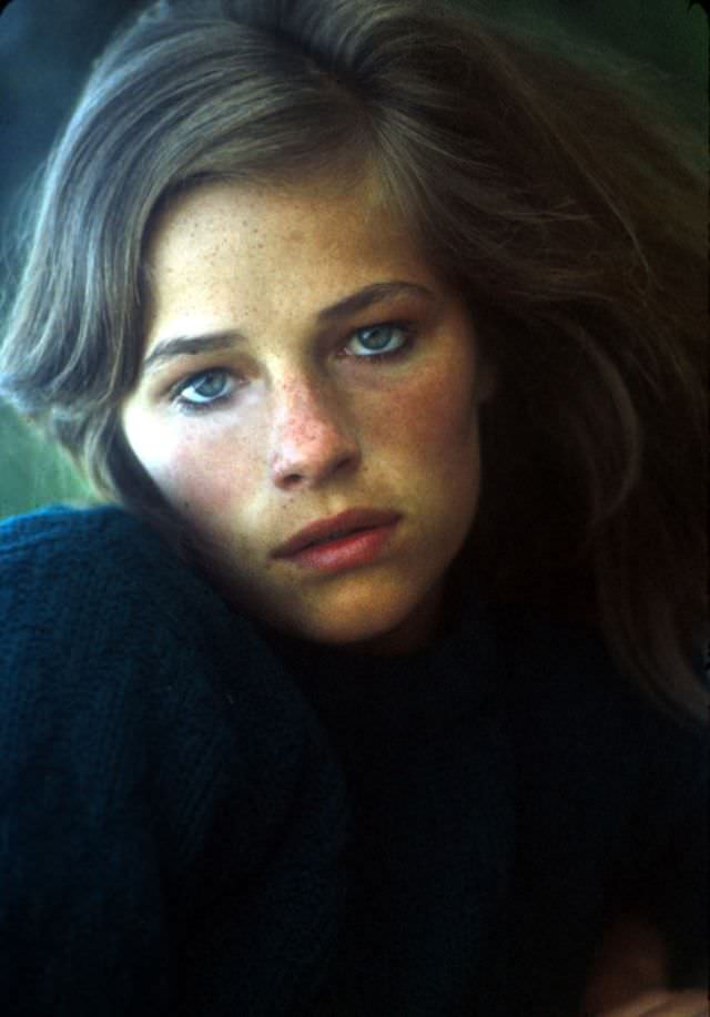Charlotte Rampling, Brittany, France, May 1965